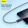Baseus Dynamic Series Fast Charging Datový Kabel USB-A - Lighting 2.4A 1m Slate Gray