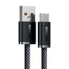 Baseus Dynamic Series Fast Charging Datový Kabel USB-A - USB-C 100W 2m Slate gray