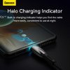 Baseus Glimmer Series Fast Charging Datový Kabel USB-C - USB-C 100W 1m Black