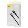 Baseus Glimmer Series Fast Charging Datový Kabel USB-A - Lighting 2.4A 2m Black