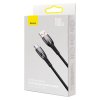 Baseus Glimmer Series Fast Charging Datový Kabel USB-A - USB-C 100W 1m Black