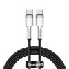 Baseus Cafule Metal Series Datový Kabel USB-C - USB-C 100W 1m Black