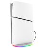 iPega P5S035SA Vertikální Stojan (2xUSB-A) s RGB pro PS5 Slim/PS5 Pro White