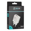 OBAL:ME Cestovní Nabíječka USB-A + USB-C 25W White