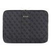 Guess PU Leather 4G Obal pro Notebook 13" Grey