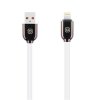 OBAL:ME Sleek USB-A/Lightning kabel White