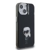 Karl Lagerfeld IML Aquarelle Karl Zadní Kryt pro iPhone 15 Black