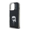Karl Lagerfeld IML Aquarelle Karl Zadní Kryt pro iPhone 16 Pro Max Black