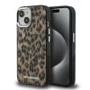 Karl Lagerfeld IML Leopard MagSafe Zadní Kryt pro iPhone 15 Brown