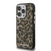 Karl Lagerfeld IML Leopard MagSafe Zadní Kryt pro iPhone 15 Pro Max Brown