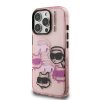 Karl Lagerfeld IML Multi K&CH Heads Zadní Kryt pro iPhone 16 Pro Max Pink