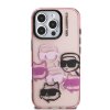 Karl Lagerfeld IML Multi K&CH Heads Zadní Kryt pro iPhone 16 Pro Max Pink