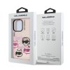 Karl Lagerfeld IML Multi K&CH Heads Zadní Kryt pro iPhone 16 Pro Max Pink
