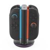 iPega SW2051 Nabíjecí Stanice s RGB pro JoyCon Ovladače Nintendo Switch 2 Black