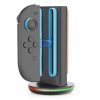 iPega SW2051 Nabíjecí Stanice s RGB pro JoyCon Ovladače Nintendo Switch 2 Black
