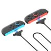 iPega SW2119A Nabíjecí kabel (3m 2ks) pro JoyCon Ovladače Nintendo Switch 2 Red/Blue