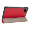 Tactical Book Tri Fold Pouzdro pro Xiaomi Redmi Pad SE 8,7 Red