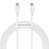 Baseus CATYS-C02 Superior Fast Charging Datový Kabel USB-C - USB-C 100W 2m White