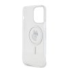 Karl Lagerfeld IML Choupette MagSafe Zadní Kryt pro iPhone 15 Pro Max Transparent