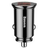 Baseus CCALL-YD01 Circular Nabíječka do Auta 2xUSB QC3.0 30W Black
