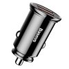 Baseus CCALL-YD01 Circular Nabíječka do Auta 2xUSB QC3.0 30W Black