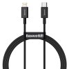 Baseus CATLYS-A01 Superior Fast Charging Datový Kabel USB-C to Lightning 20W 1m Black