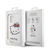 Hello Kitty IML Head Logo Zadní Kryt pro iPhone 15 Pro Max White