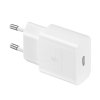 EP-T1510EWE + EP-DA705BWE Samsung 15W Cestovní nabíječka + USB-C/USB-C Datový Kabel White (OOB Bulk)
