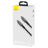 Baseus CATLWJ-A01 Tungsten Gold Fast Charge Kabel USB-C to Lightning 20W 2m Black