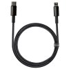 Baseus CATLWJ-A01 Tungsten Gold Fast Charge Kabel USB-C to Lightning 20W 2m Black