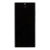 LCD display + Dotyk + Přední kryt Samsung S908B Galaxy S22 Ultra Phantom White (Service Pack)