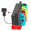 iPega 9186 Charger Dock pro N-Switch a Joy-con Black/Red