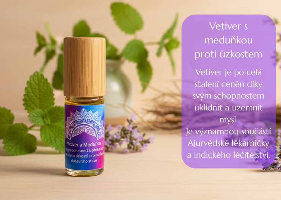 Vetiver s Meduňkou