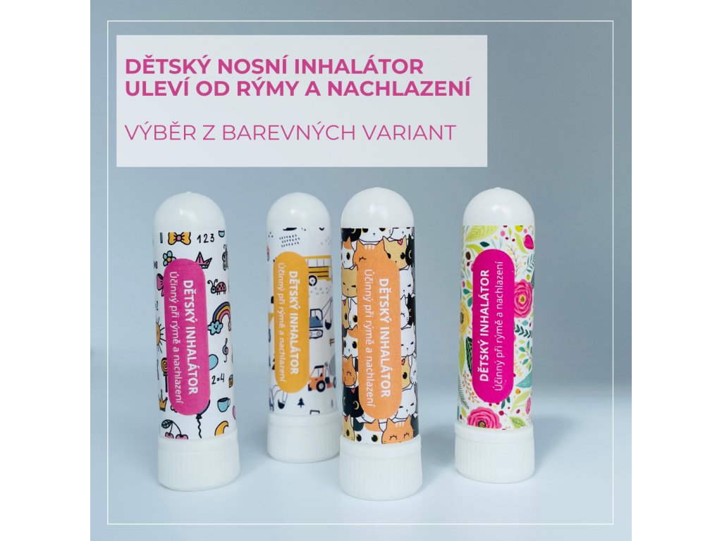 Nosní inhalátor dětská verze - posilující imunitu, proti nachlazení