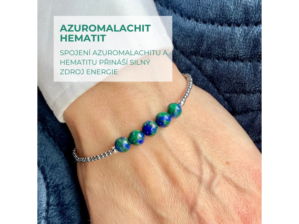 produkt azuromalachit a hematit