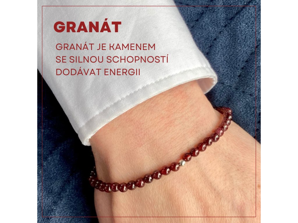 produkt granat 4mm kulaty