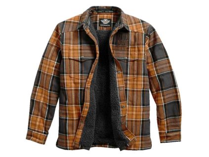Pánská zateplená košile/bunda (Velikost 2XL)