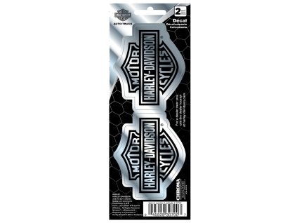 4241 samolepka small chrome b s decal