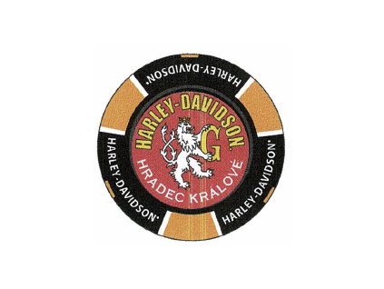 4379 poker chip hd black orange
