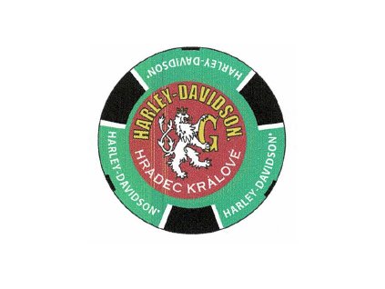 4382 poker chip hd neon green
