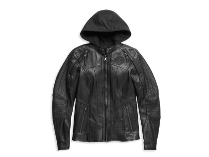 Dámská bunda Auroral II 3-in-1 Leather Jacket (Velikost M)