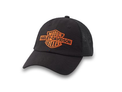 Čepice H-D Oil Can Bar & Shield Stretch-Fit Cap (Velikost L)