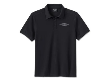 Pánské polo tričko Stacked Bar & Shield Polo (Velikost 2XL)