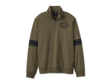 Pánský pulovr Bar & Shield 1/4 Zip Fleece (Velikost 2XL)