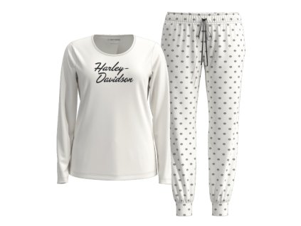 Dámský pyžamový set Harley-Davidson® Long Sleeve (Velikost XL)