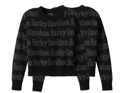 Dámský svetr Repeat Print Sweater (Velikost L)