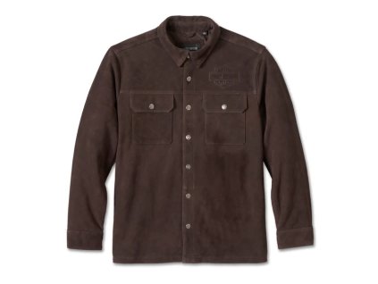 Pánská bunda Milwaukee Aviator Suede Overshirt (Velikost 2XL)
