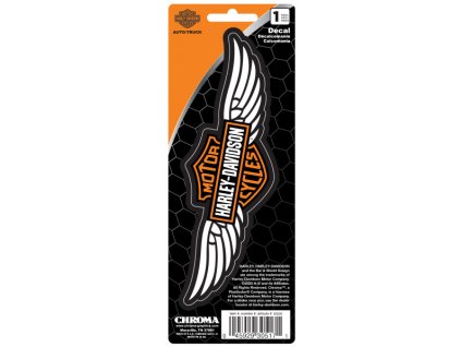 5330 samolepka h d bar shield w wings vinyl decal