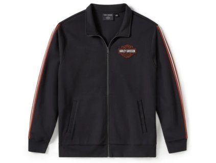 Pánská mikina Essential Fleece Zip Front Track Jacket