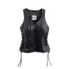 Dámská kožená vesta Avenue Leather Vest (Velikost 2XL)